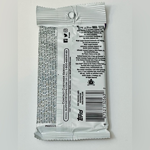 2022 Topps Series 1 Baseball MLB NEW 10 Packs - Picture 3 of 3